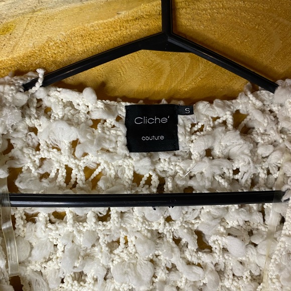 Cliche sweater Jacket size small - Picture 3 of 3